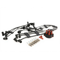 Ignition Kit HT Leads, Spark plugs, Rotor, Distributor Cap Porsche 911 3.2L 1985-89 - 91160201103, 91160201203, 91160201120, 93060290202, 93060291900